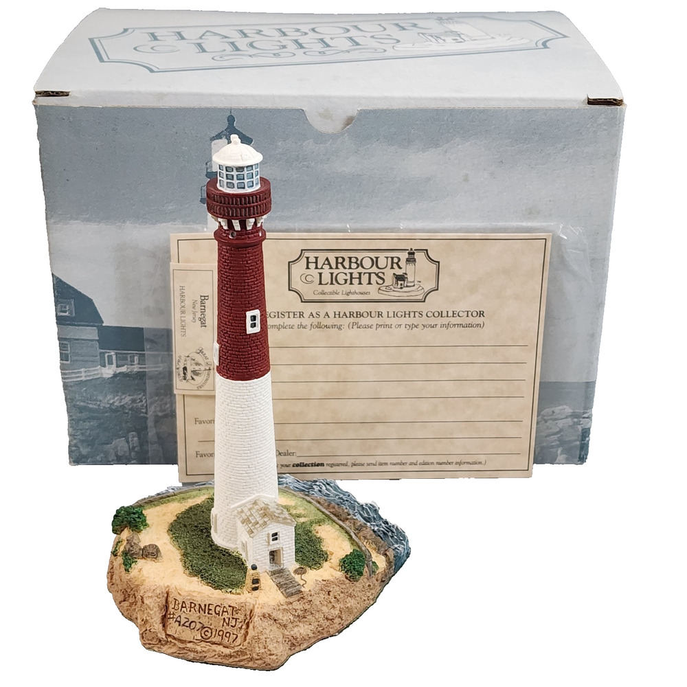 Harbour Lights Great Lighthouses Barnegat New Jersey #414 - 1997